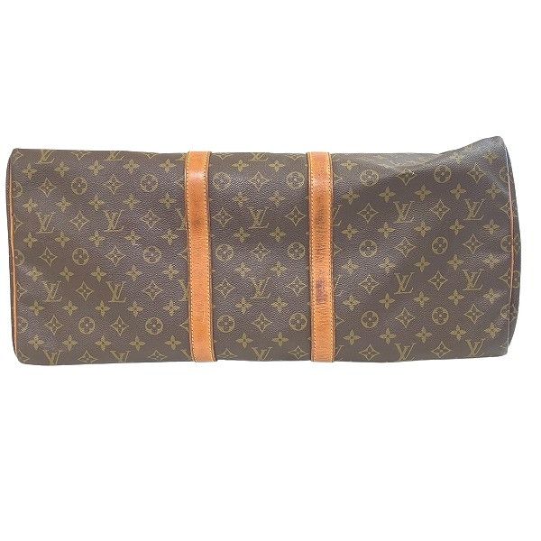 Louis Vuitton Louis Vuitton Louis Vuitton Keepall Monogram Boston Bag Textile Travel Bag M41424 DUTY FREE for USA Size ONE SIZE - 3 Thumbnail