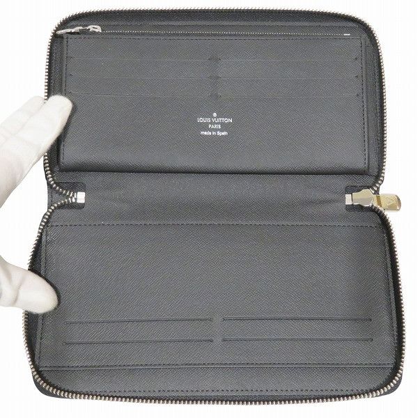 Louis Vuitton Louis Vuitton Louis Vuitton Zippy Organizer Damier Graphite Wallet Textile Long Wallet N60111 DUTY FREE for USA Size ONE SIZE - 3 Thumbnail