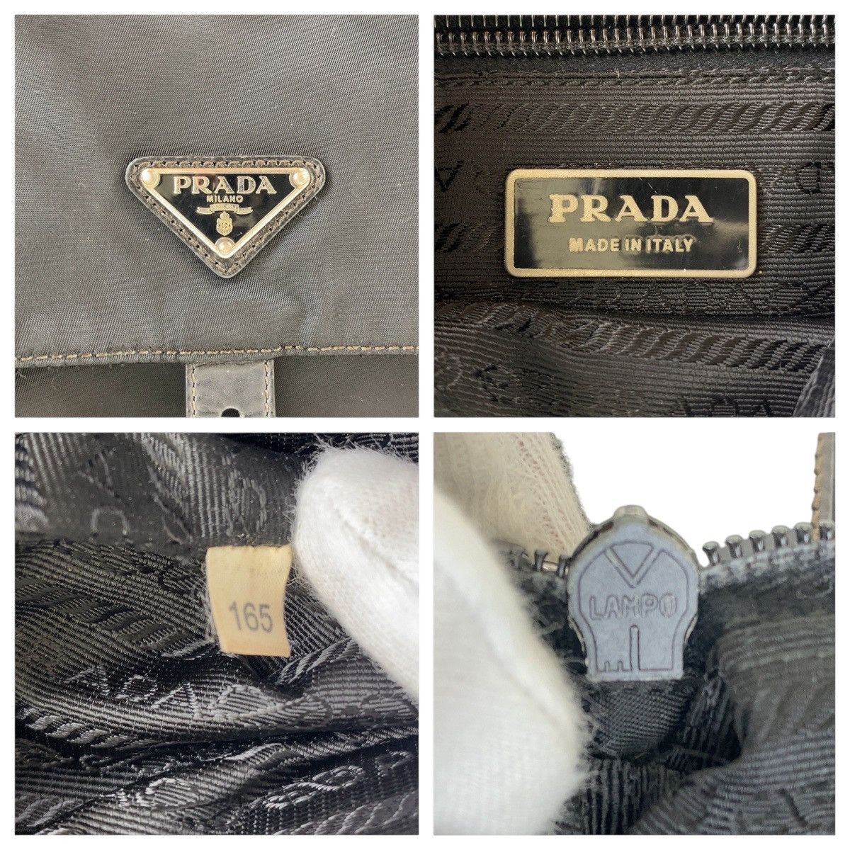 Prada Prada Prada Tessuto Nylon Shoulder Bag Textile Shoulder Bag DUTY FREE for USA Size ONE SIZE - 4 Thumbnail
