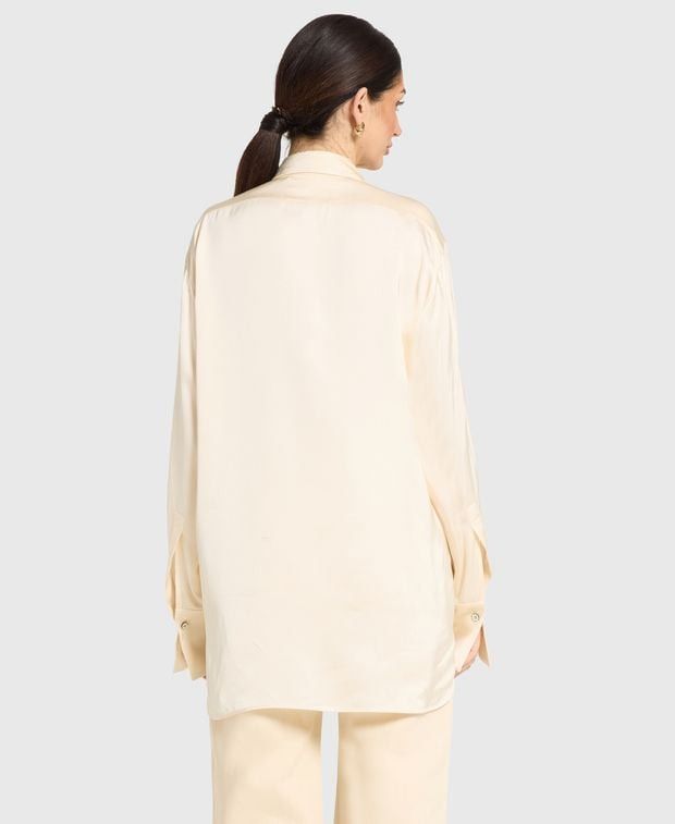 Jil Sander Satin blouse Size S / US 4 / IT 40 - 2 Thumbnail