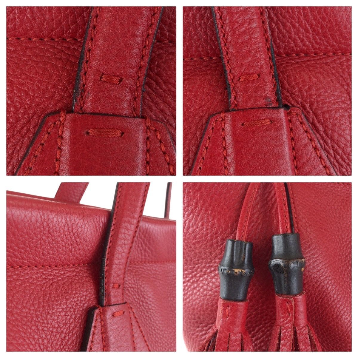 Gucci Gucci Gucci Bamboo Leather 2way Bag Leather Shoulder Bag 354469 DUTY FREE for USA Size ONE SIZE - 5 Thumbnail