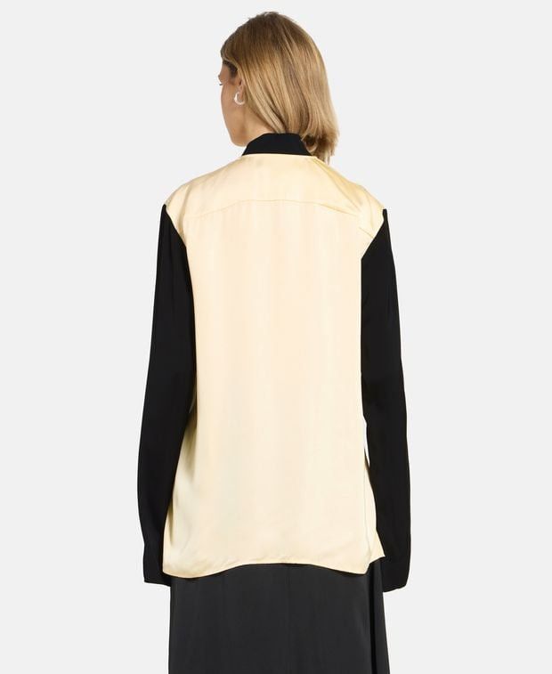Jil Sander Satin blouse Size XXS / US 00 / IT 34 - 2 Thumbnail