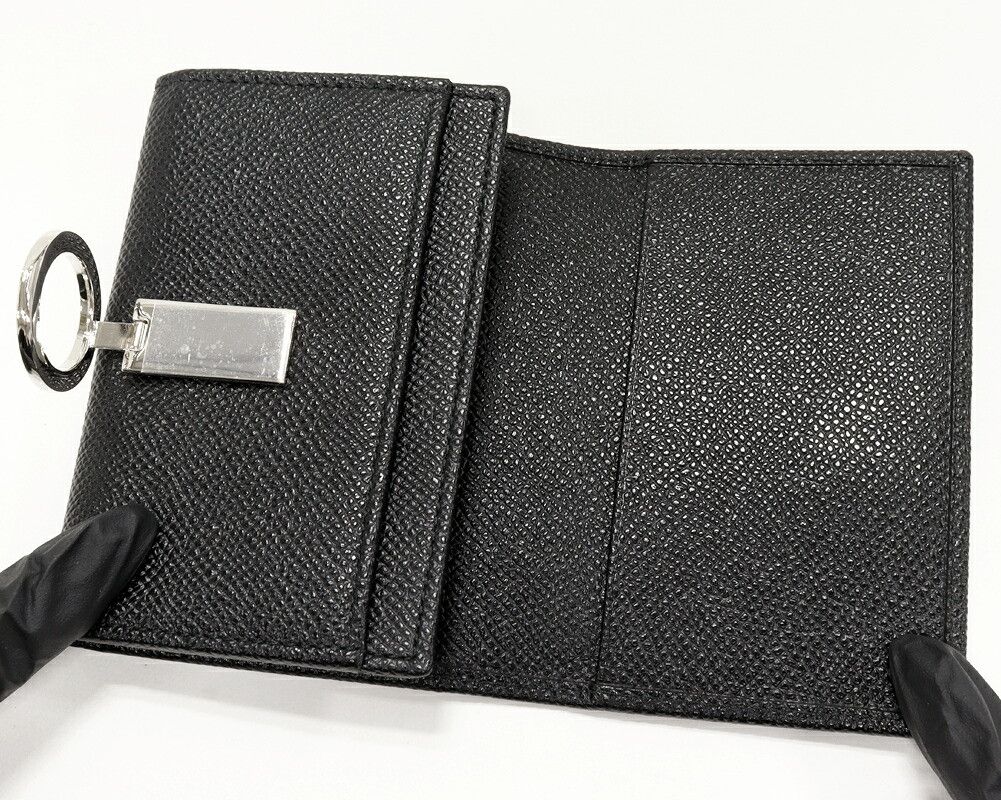 Bvlgari Bvlgari Bvlgari Bulgari Bulgari Grained Calfskin Card Holder Leather Card Case 30420 DUTY FREE for USA Size ONE SIZE - 3 Thumbnail