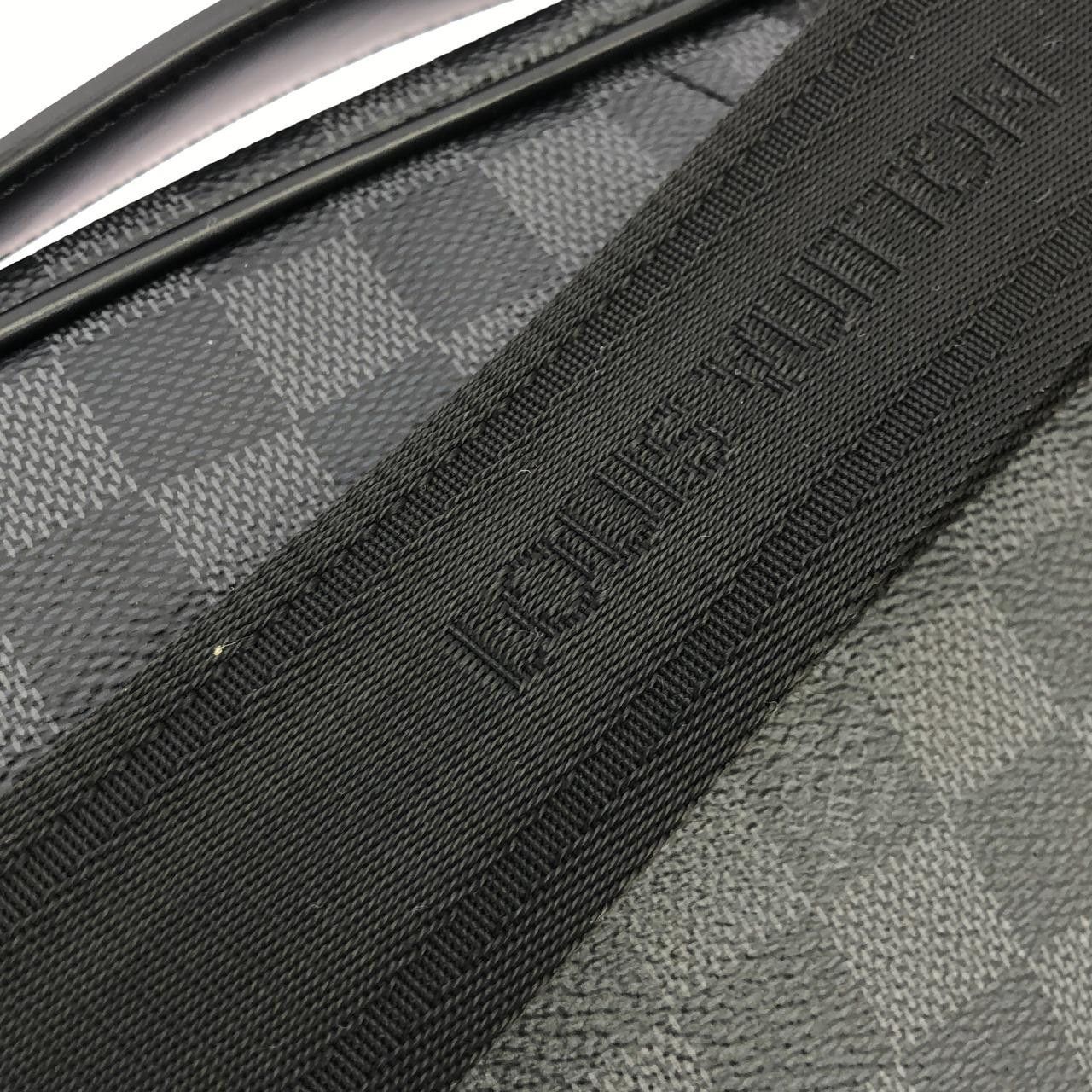 Louis Vuitton Louis Vuitton Louis Vuitton Damier Graphite Shoulder Bag Textile Shoulder Bag N41289 DUTY FREE for USA Size ONE SIZE - 6 Thumbnail