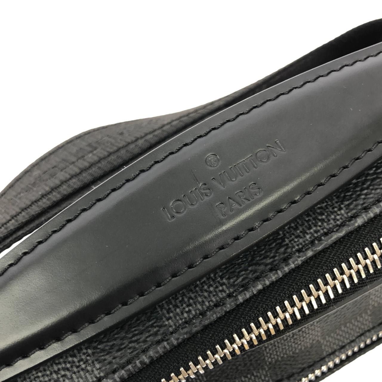 Louis Vuitton Louis Vuitton Louis Vuitton Damier Graphite Shoulder Bag Textile Shoulder Bag N41289 DUTY FREE for USA Size ONE SIZE - 5 Thumbnail