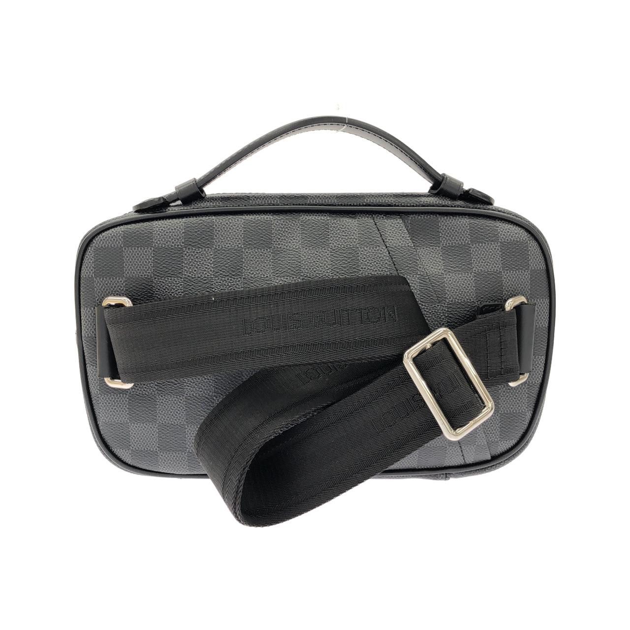 Louis Vuitton Louis Vuitton Louis Vuitton Damier Graphite Shoulder Bag Textile Shoulder Bag N41289 DUTY FREE for USA Size ONE SIZE - 2 Thumbnail