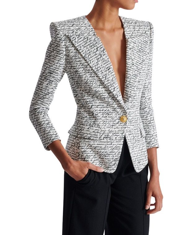 Balmain Blazer Size XXS / US 00 / IT 34 - 2 Thumbnail