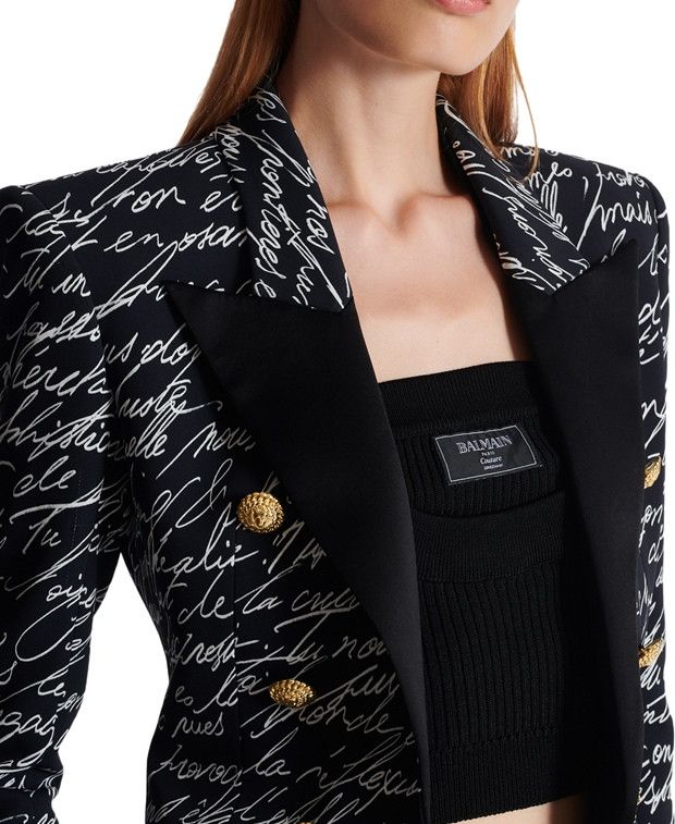 Balmain Blazer Size XXS / US 00 / IT 34 - 6 Thumbnail