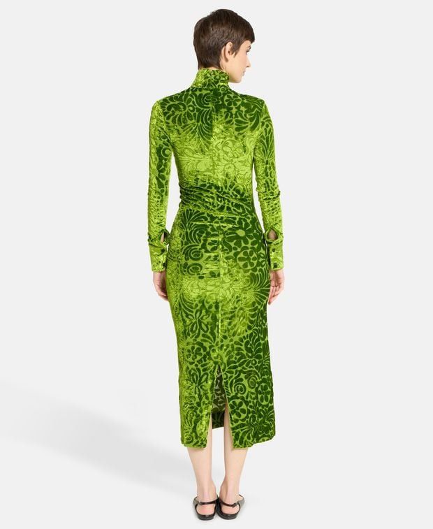 Jil Sander Velvet dress Size XS / US 0-2 / IT 36-38 - 2 Thumbnail