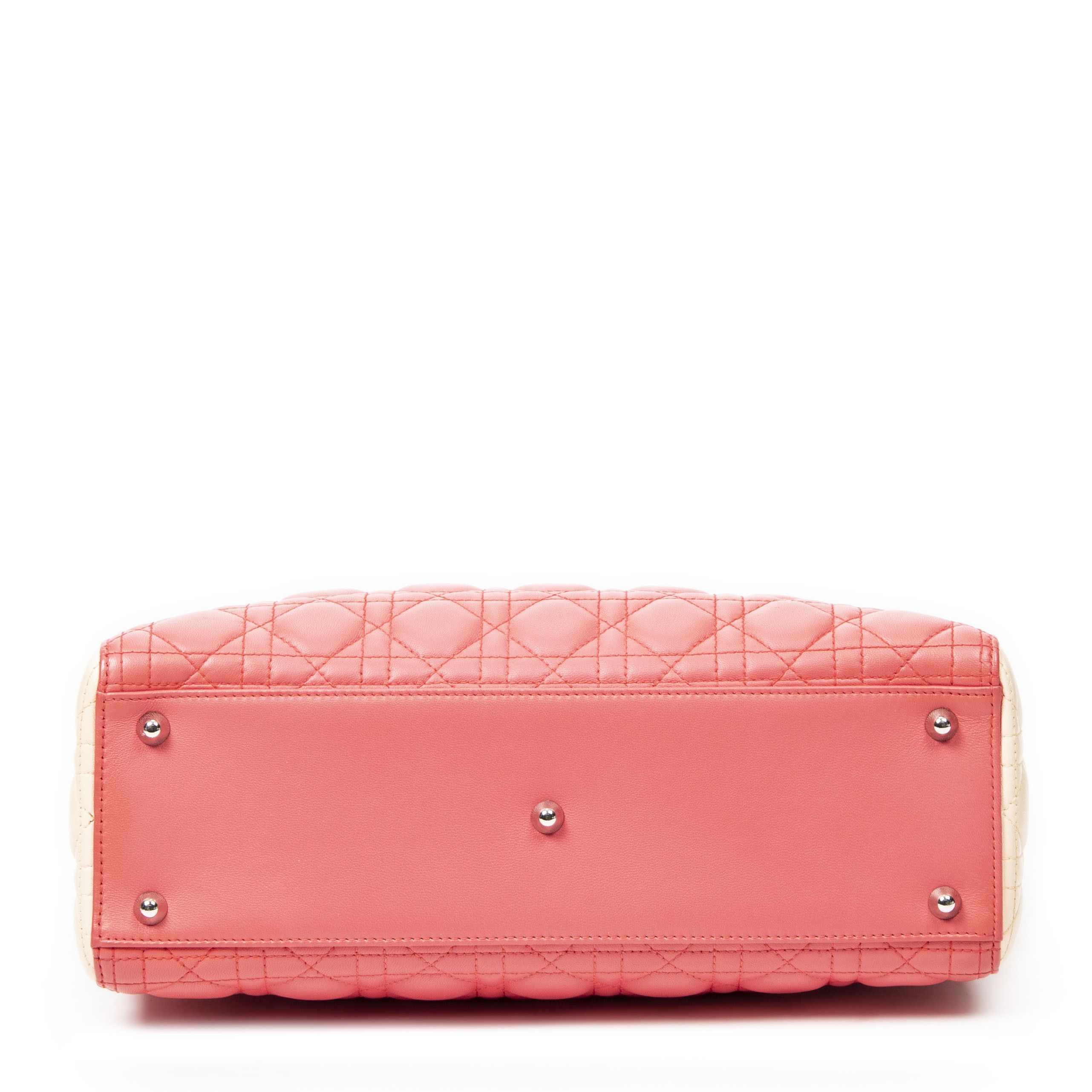 Dior Large Bicolor Lady Dior Zip Size ONE SIZE - 6 Thumbnail