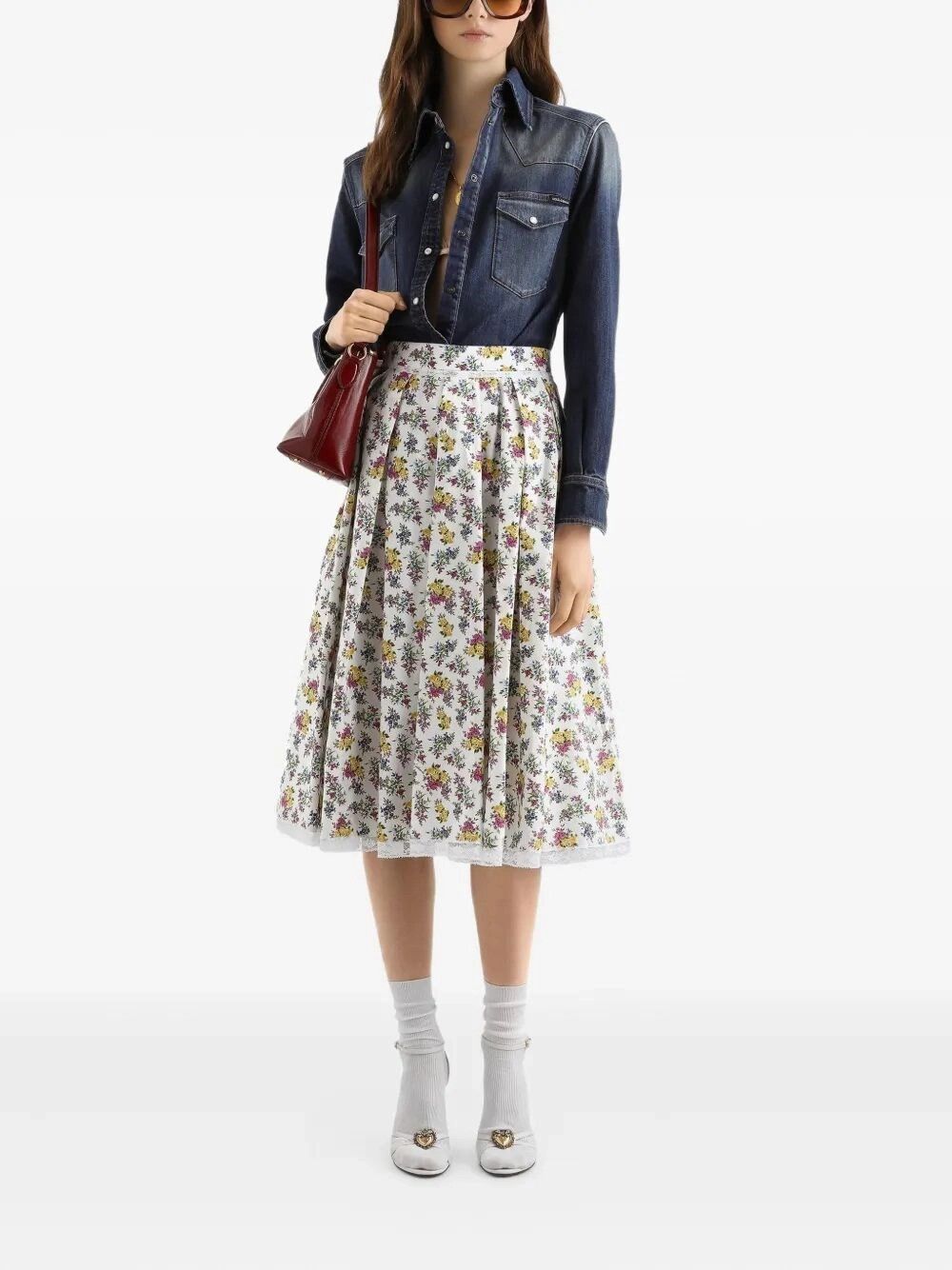 Dolce & Gabbana Skirt Size 28" / US 6 / IT 42 - 2 Thumbnail