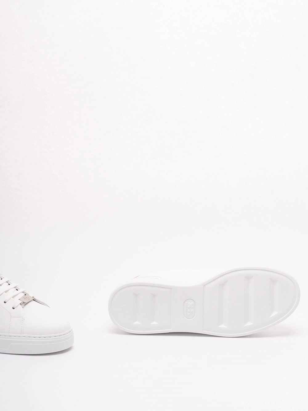 Philipp Plein Leather Low-Top Sneaker `Hexagon` Size US 8 / EU 41 - 4 Thumbnail