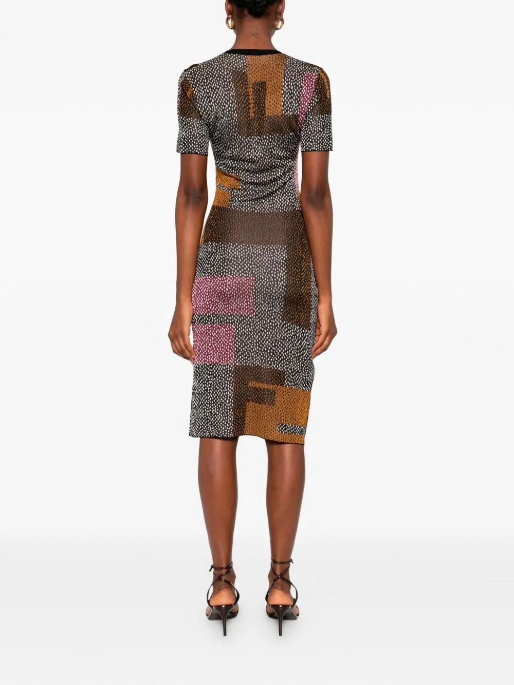 Fendi `Peppered Falena` Dress Size M / US 6-8 / IT 42-44 - 5 Thumbnail