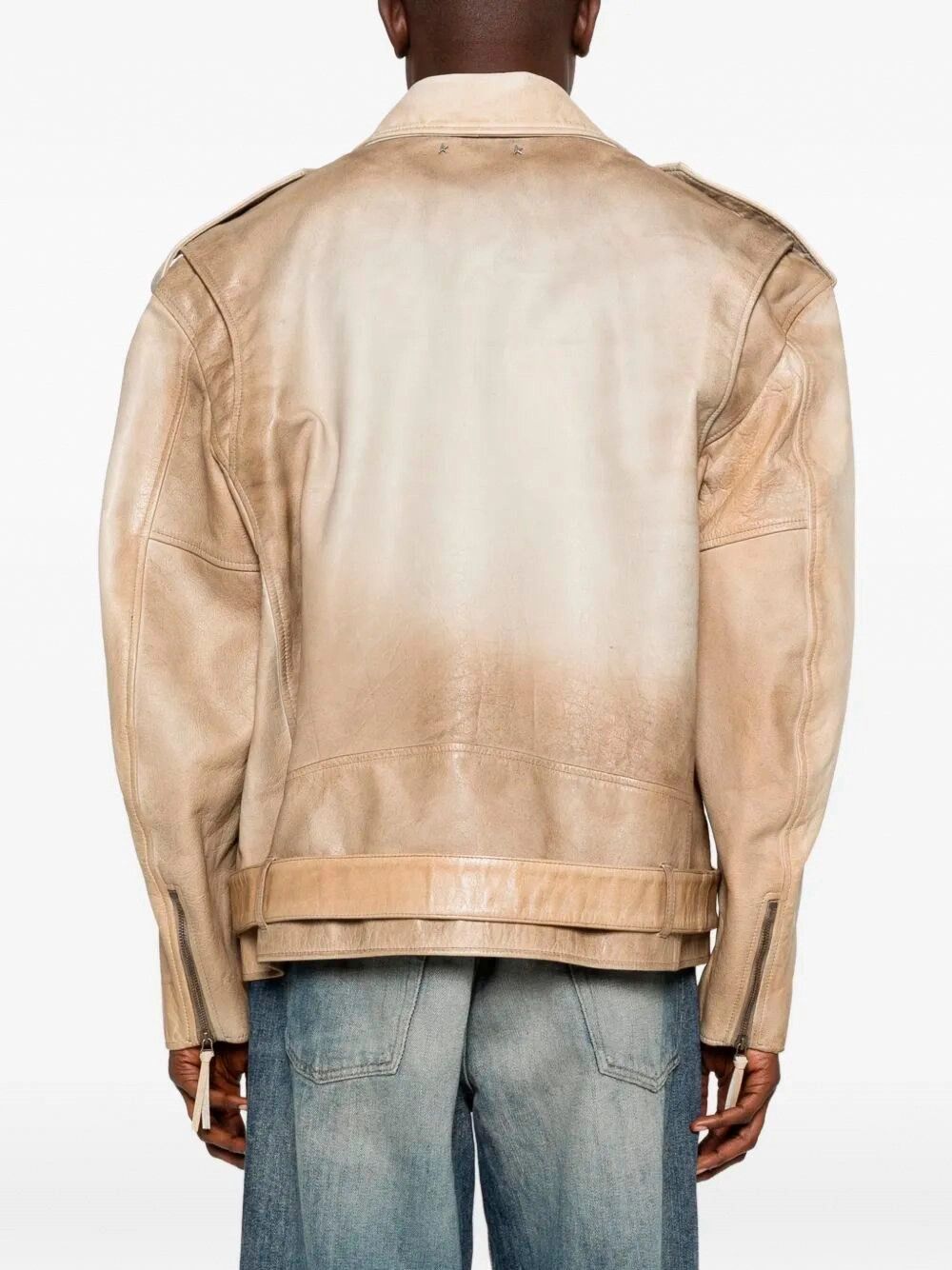 Golden Goose `Journey` Leather Jacket Size US XL / EU 56 / 4 - 3 Thumbnail