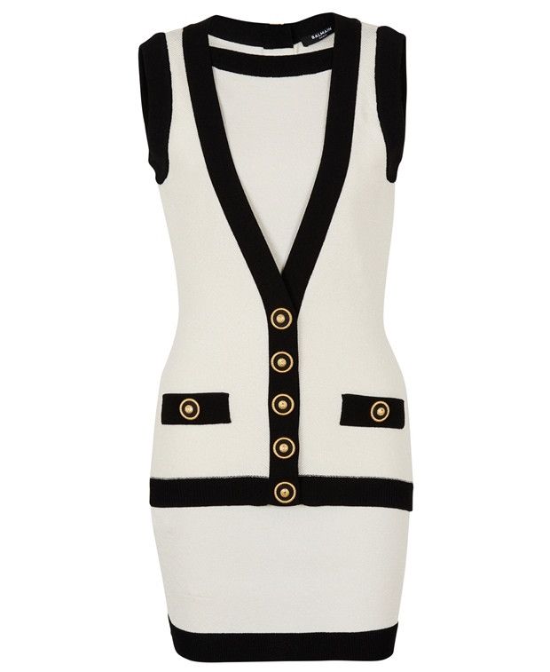 Balmain Casual dress Size S / US 4 / IT 40 - 4 Thumbnail