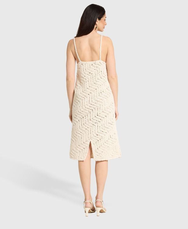 Jil Sander Crochet dress Size XXS / US 00 / IT 34 - 2 Thumbnail