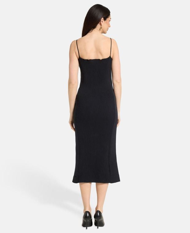 Jil Sander Ribbed dress Size XXS / US 00 / IT 34 - 2 Thumbnail