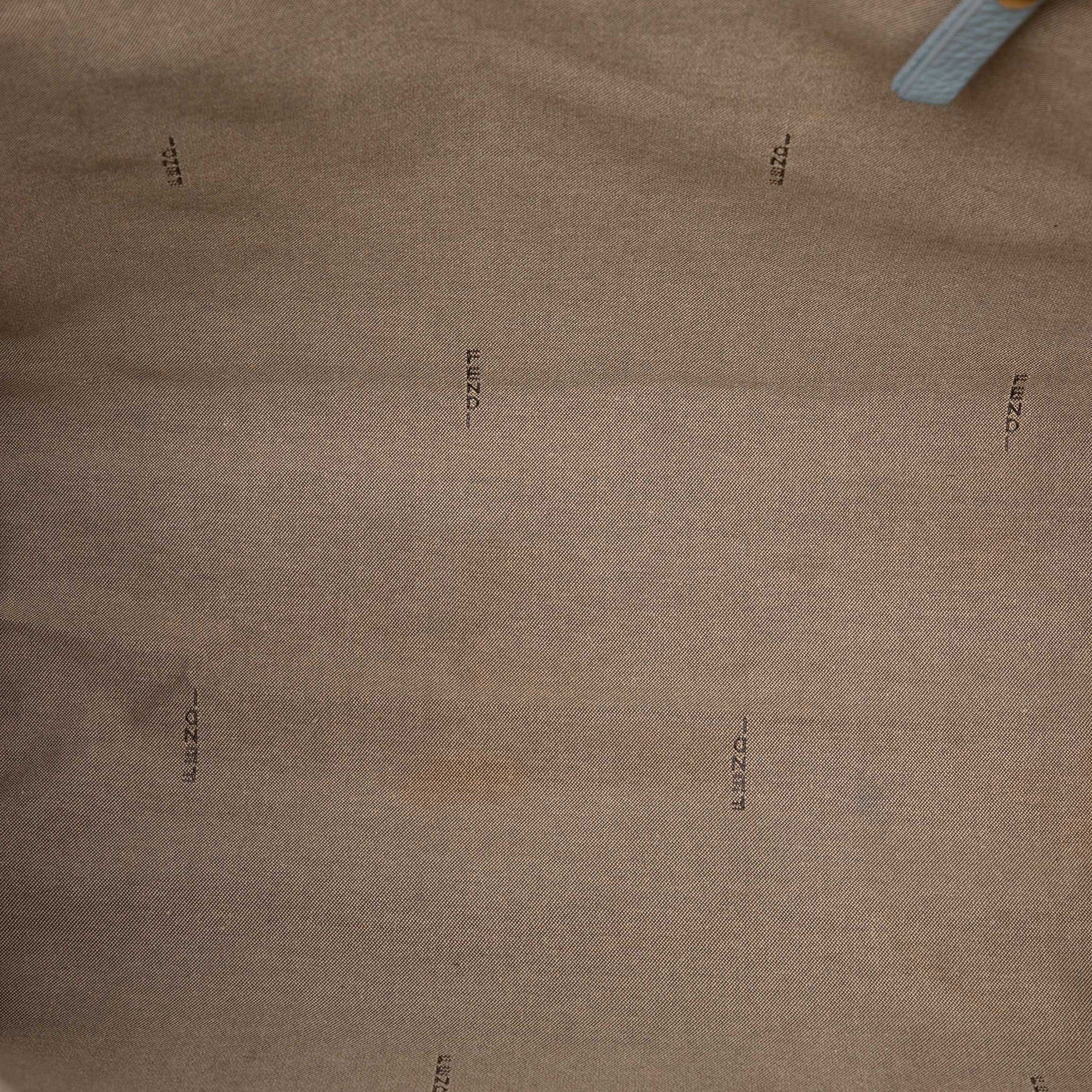 Fendi Zucca Trimmed Canvas Tote Size ONE SIZE - 4 Thumbnail