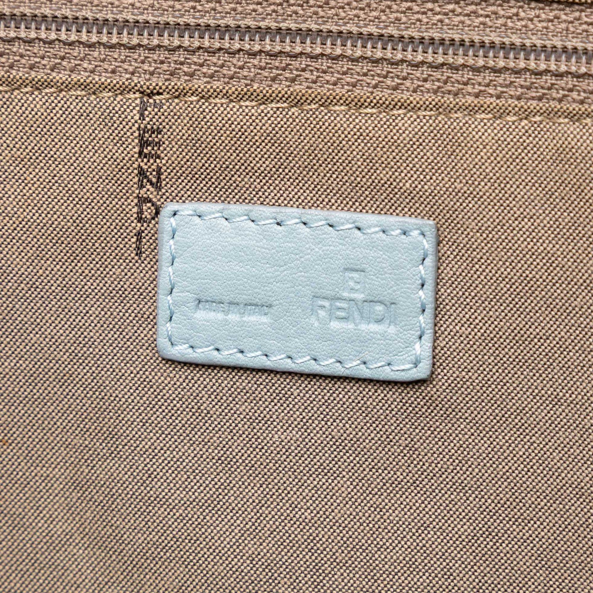 Fendi Zucca Trimmed Canvas Tote Size ONE SIZE - 5 Thumbnail