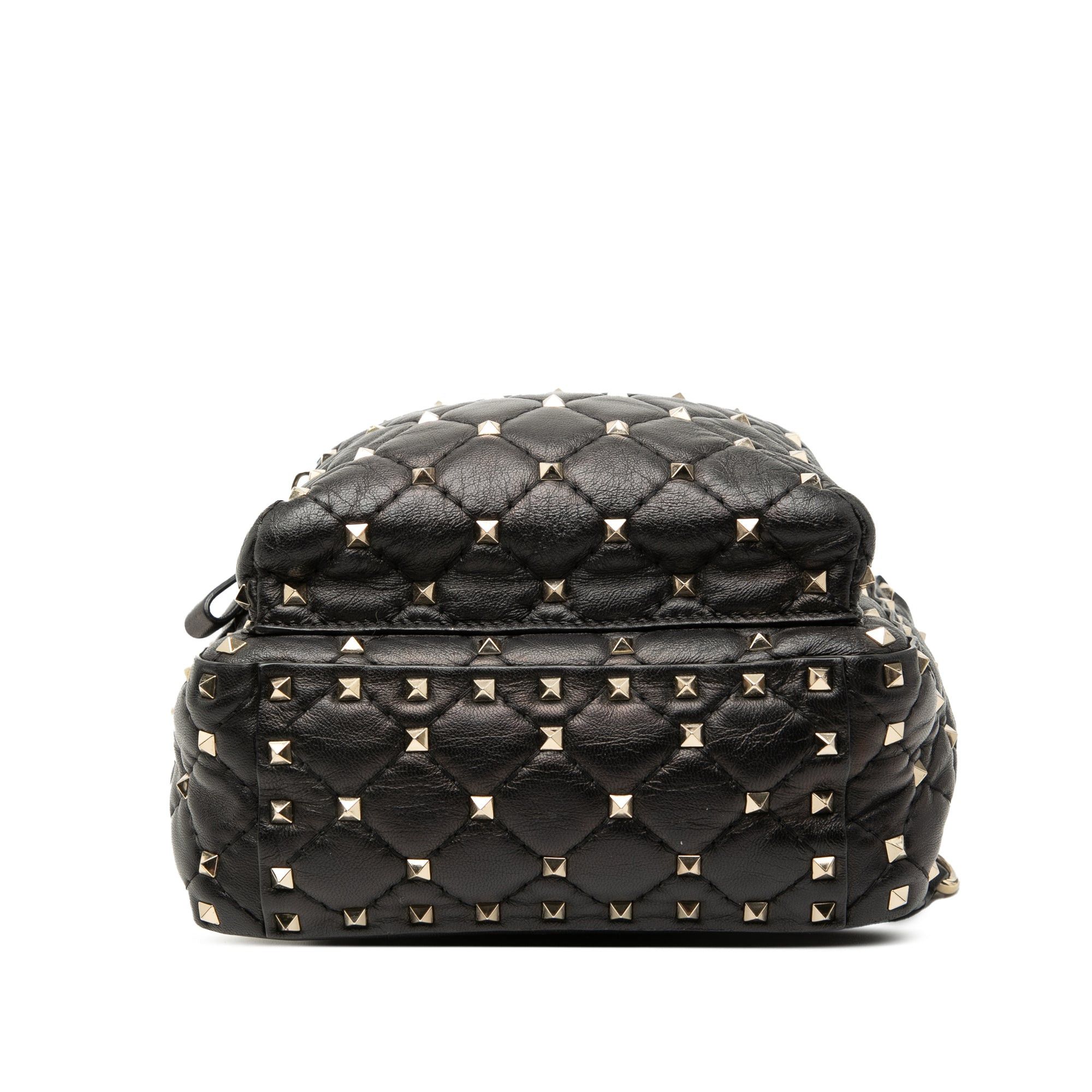 Valentino Mini Nappa Rockstud Spike Backpack Size ONE SIZE - 3 Thumbnail