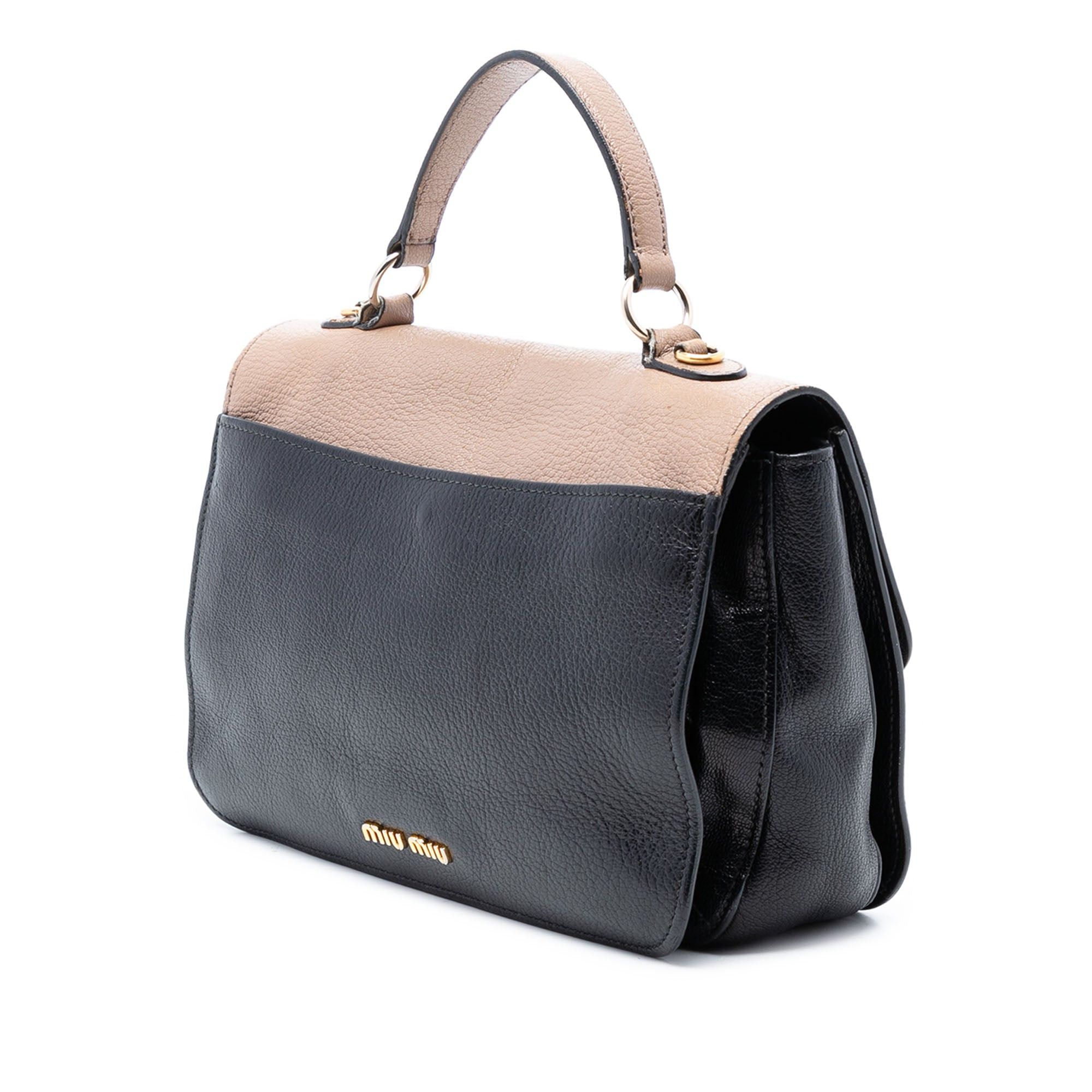 Miu Miu Goatskin Madras Satchel Size ONE SIZE - 2 Thumbnail