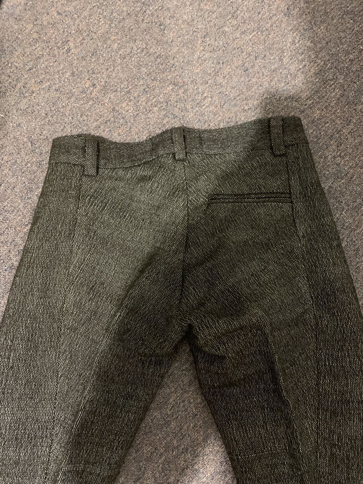 Lentrian Lentrian Brown Wool Trousers – Heavyweight, Cotton Lined Size US 30 / EU 46 - 8 Thumbnail