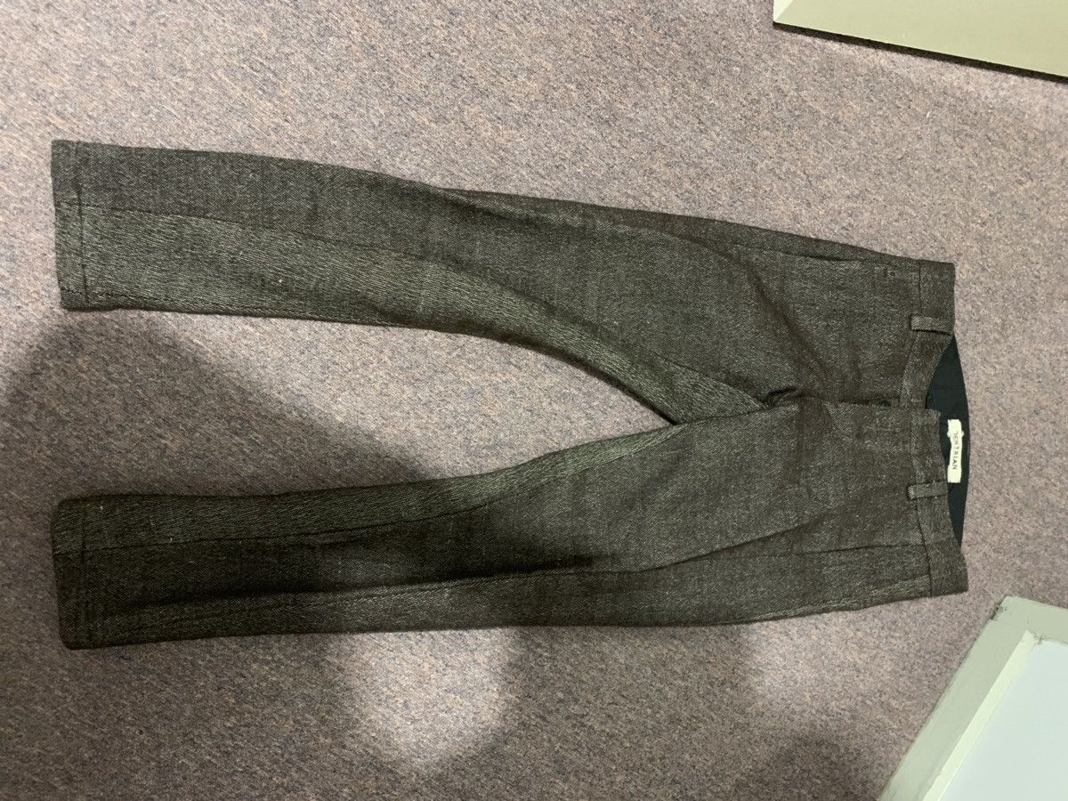 Lentrian Lentrian Brown Wool Trousers – Heavyweight, Cotton Lined Size US 30 / EU 46 - 4 Thumbnail