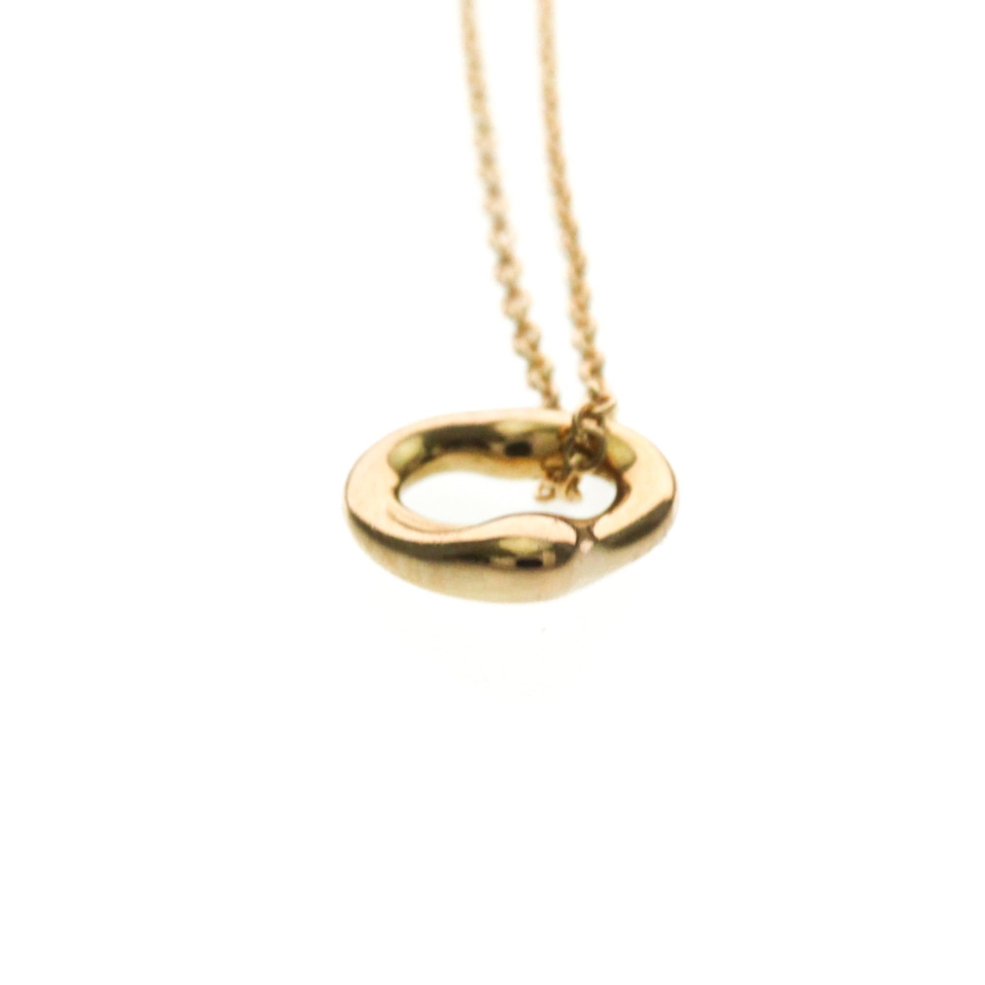 Tiffany & Co. Tiffany Open Heart Extra Mini Necklace Pink Gold (18K) No Stone Men,Women Fashion Pendant Necklace (Pink Gold) Size ONE SIZE - 4 Thumbnail