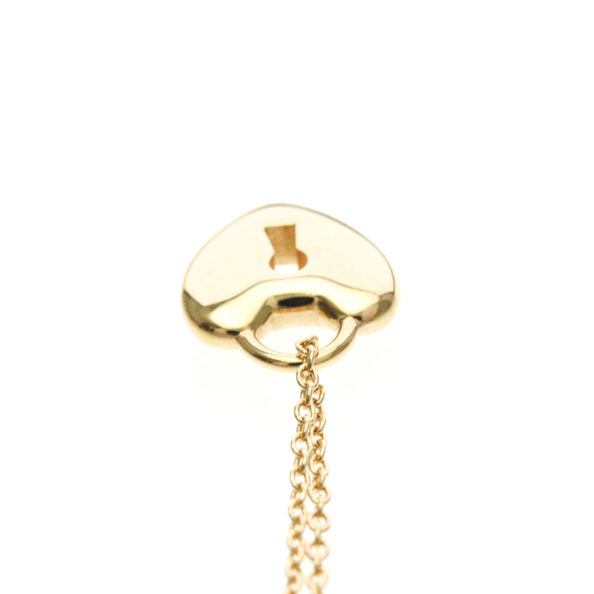 Tiffany & Co. Tiffany Heart Lock Necklace Pink Gold (18K) No Stone Men,Women Fashion Pendant Necklace (Pink Gold) Size ONE SIZE - 6 Thumbnail