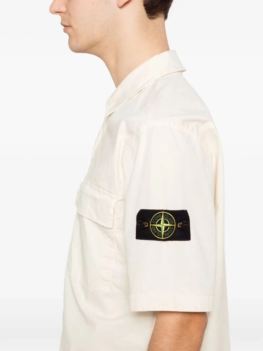 Stone Island Garment Dyed Shirt Size US L / EU 52-54 / 3 - 3 Thumbnail