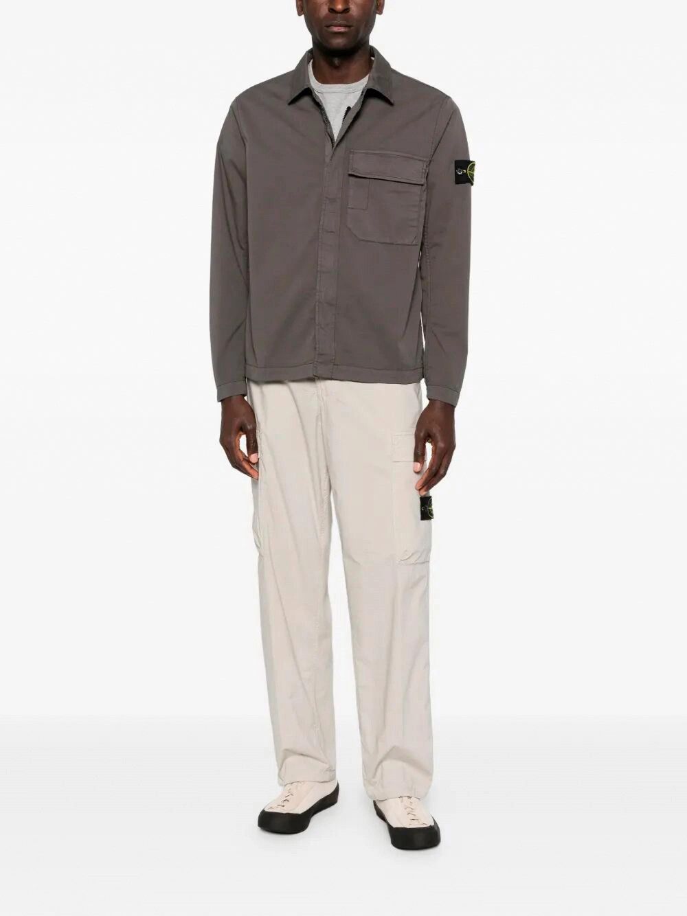 Stone Island Garment Dyed Overshirt Size US M / EU 48-50 / 2 - 2 Thumbnail