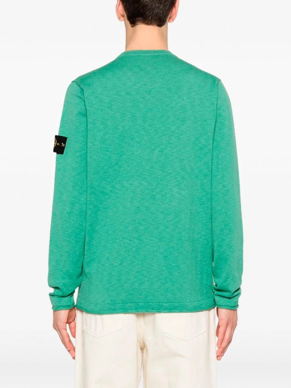 Stone Island Stocking Stitch Organic Cotton Nylon Crewneck Size US L / EU 52-54 / 3 - 5 Thumbnail