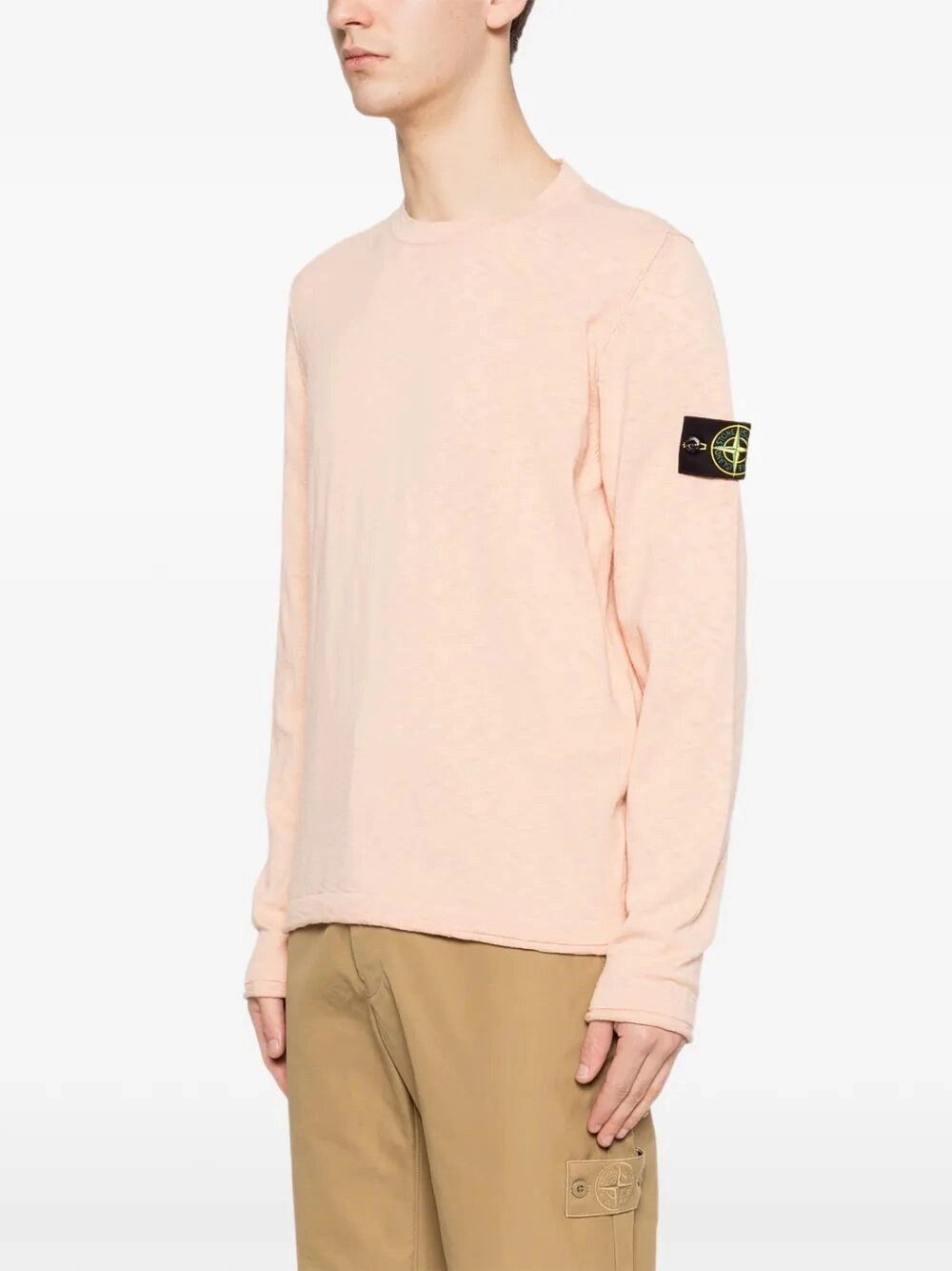 Stone Island Stocking Stitch Organic Cotton Nylon Crewneck Size US M / EU 48-50 / 2 - 5 Thumbnail