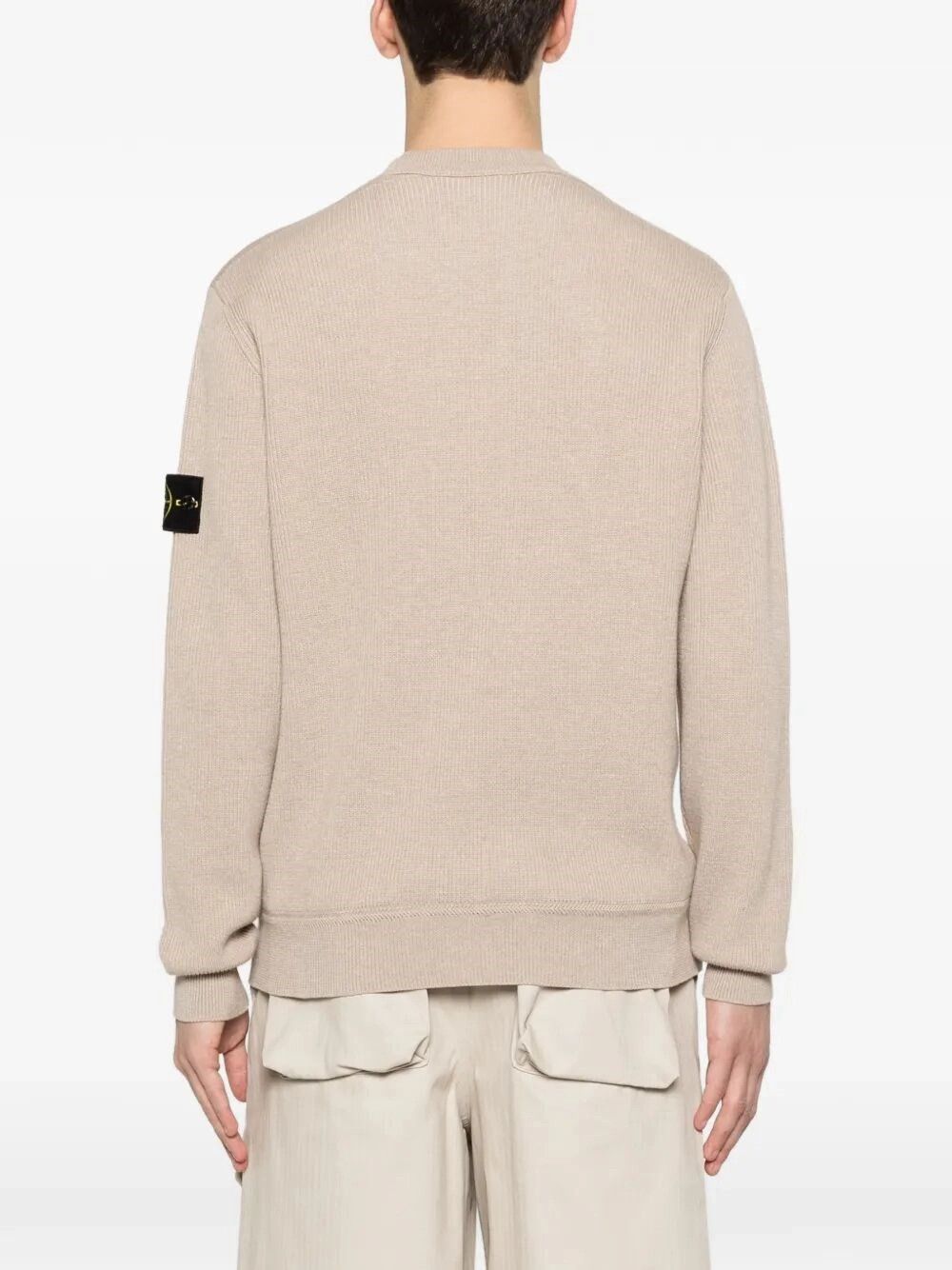 Stone Island Ribbed Soft Organic Cotton Crewneck Size US L / EU 52-54 / 3 - 3 Thumbnail