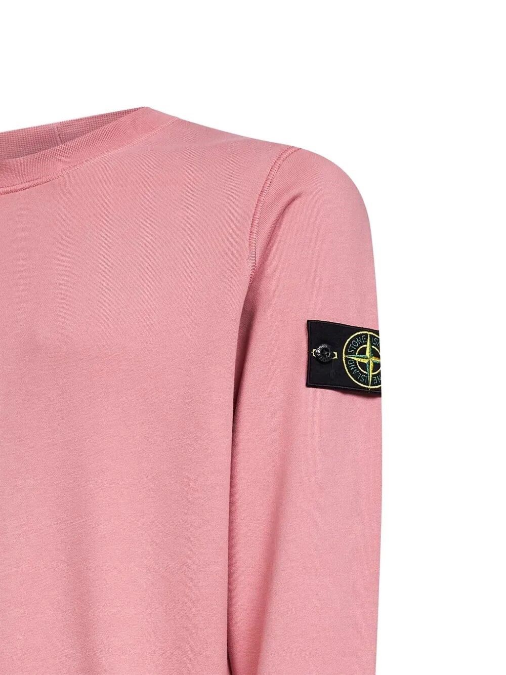 Stone Island Organic Cotton Fleece Sweatshirt Size US L / EU 52-54 / 3 - 3 Thumbnail