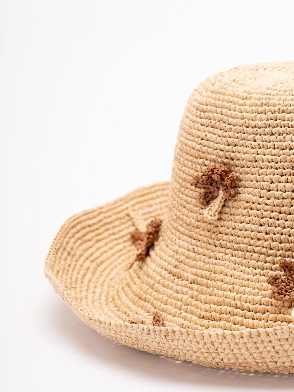 Alanui `Shadow Of The Palm` Raffia Hat Size ONE SIZE - 3 Thumbnail