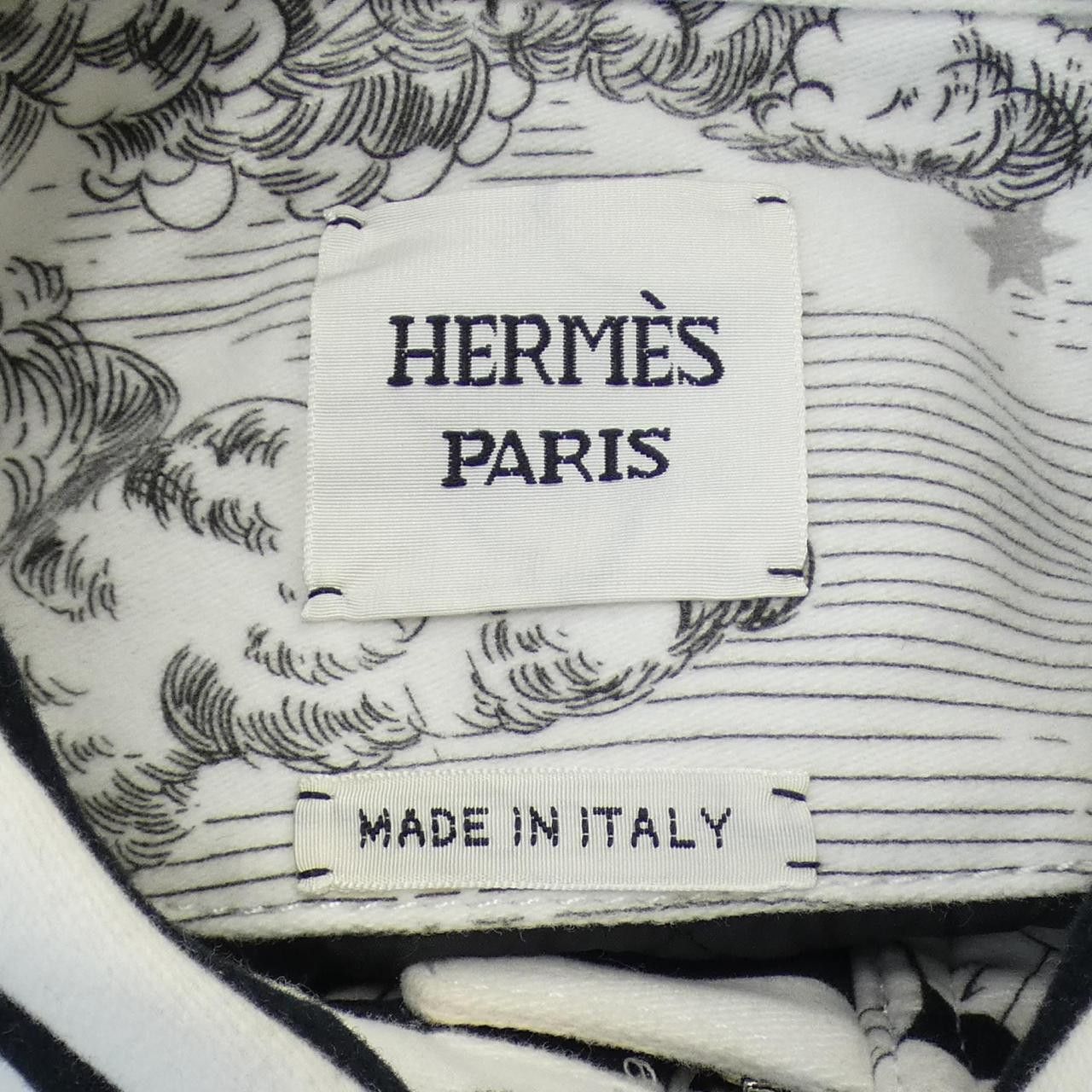 Hermes Hermes Hermes 3H0258DU Wool Jacket Textile Outerwear DUTY FREE for USA Size ONE SIZE - 4 Thumbnail