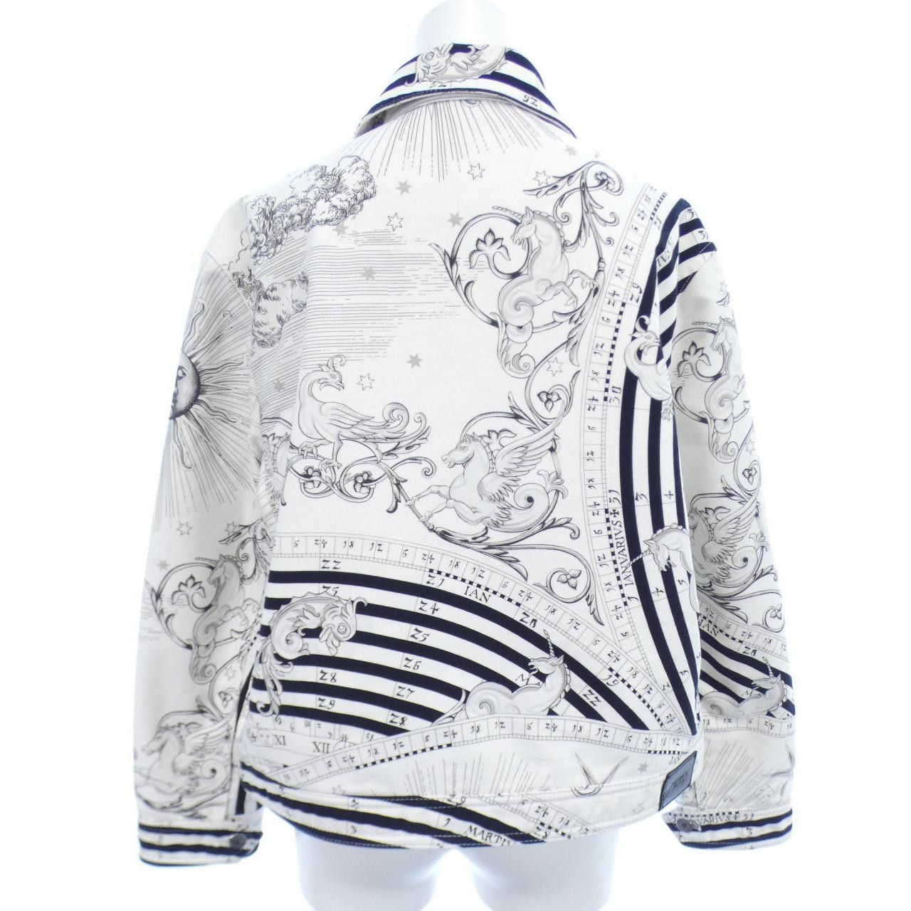 Hermes Hermes Hermes 3H0258DU Wool Jacket Textile Outerwear DUTY FREE for USA Size ONE SIZE - 2 Thumbnail
