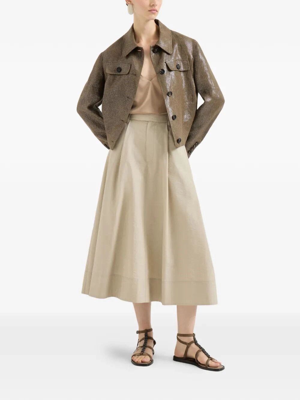 Brunello Cucinelli Skirt Size 30" / US 8 / IT 44 - 2 Thumbnail