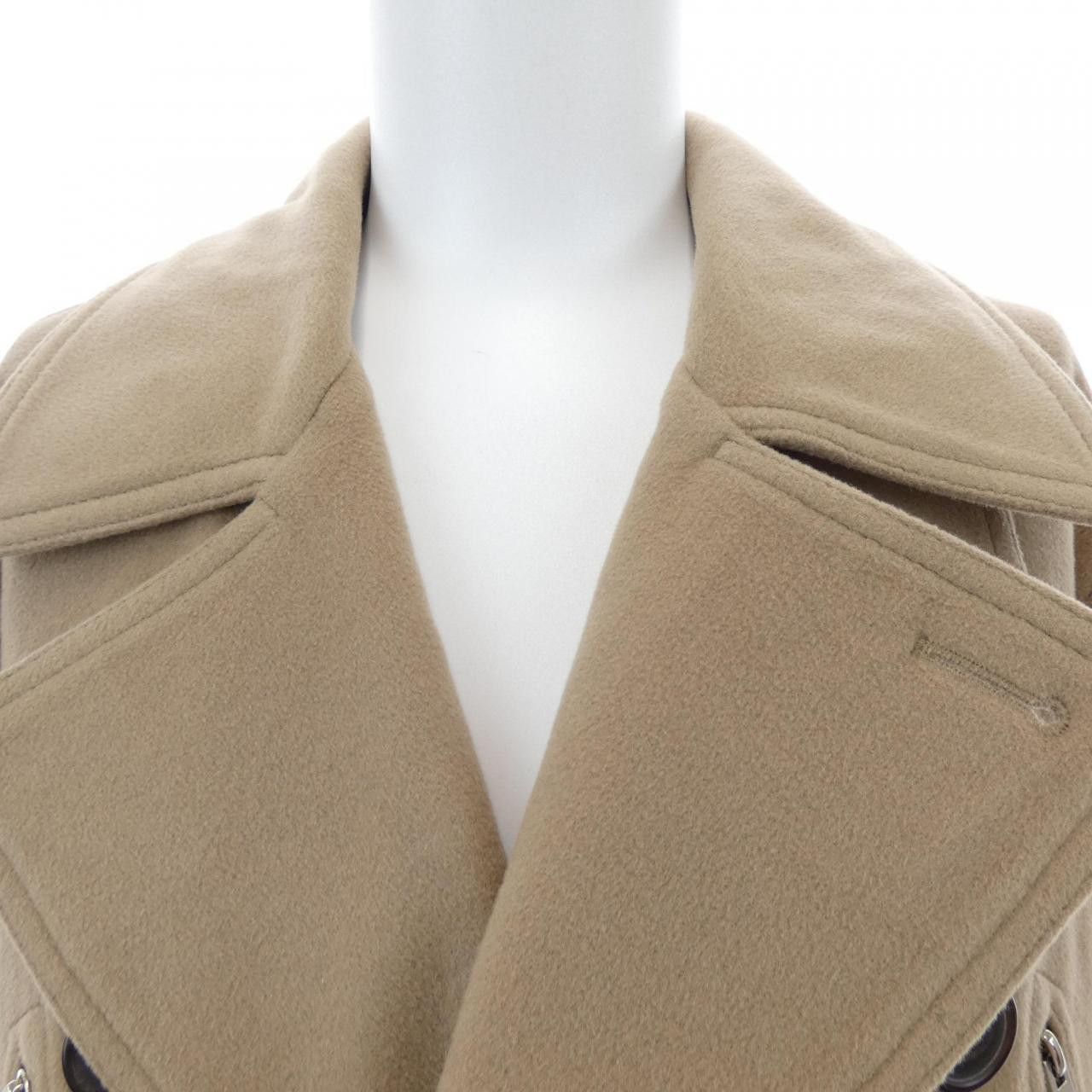 Hermes Hermes Hermes Cashmere Coat Textile Outerwear DUTY FREE for USA Size ONE SIZE - 6 Thumbnail