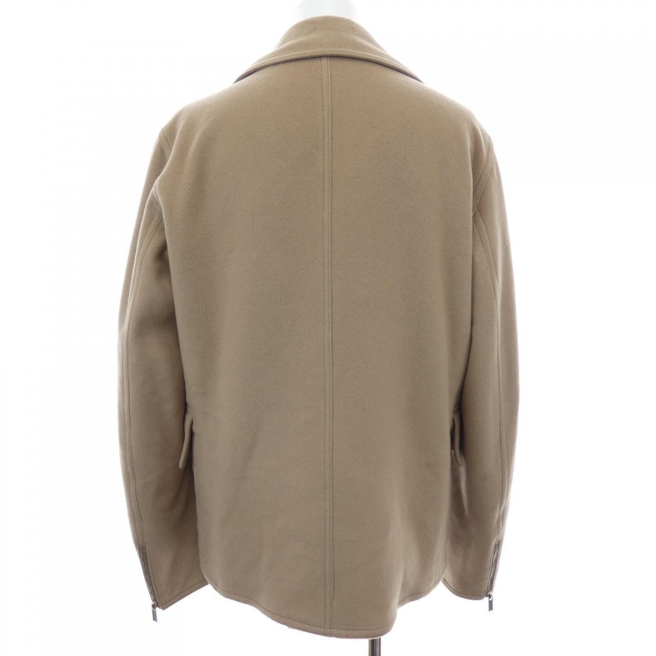 Hermes Hermes Hermes Cashmere Coat Textile Outerwear DUTY FREE for USA Size ONE SIZE - 2 Thumbnail