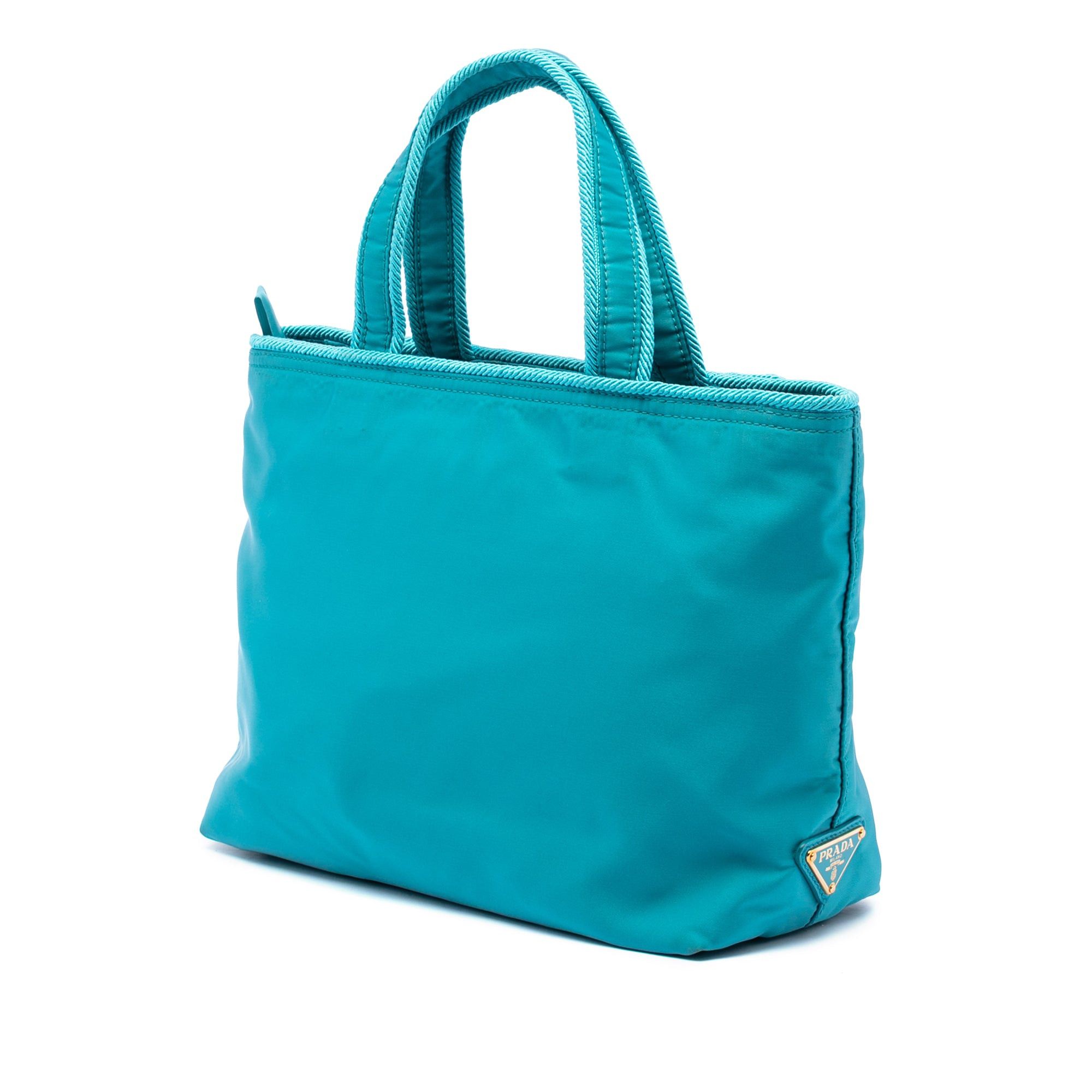 Prada Tessuto Canapa Logo Bow Satchel Size ONE SIZE - 2 Thumbnail