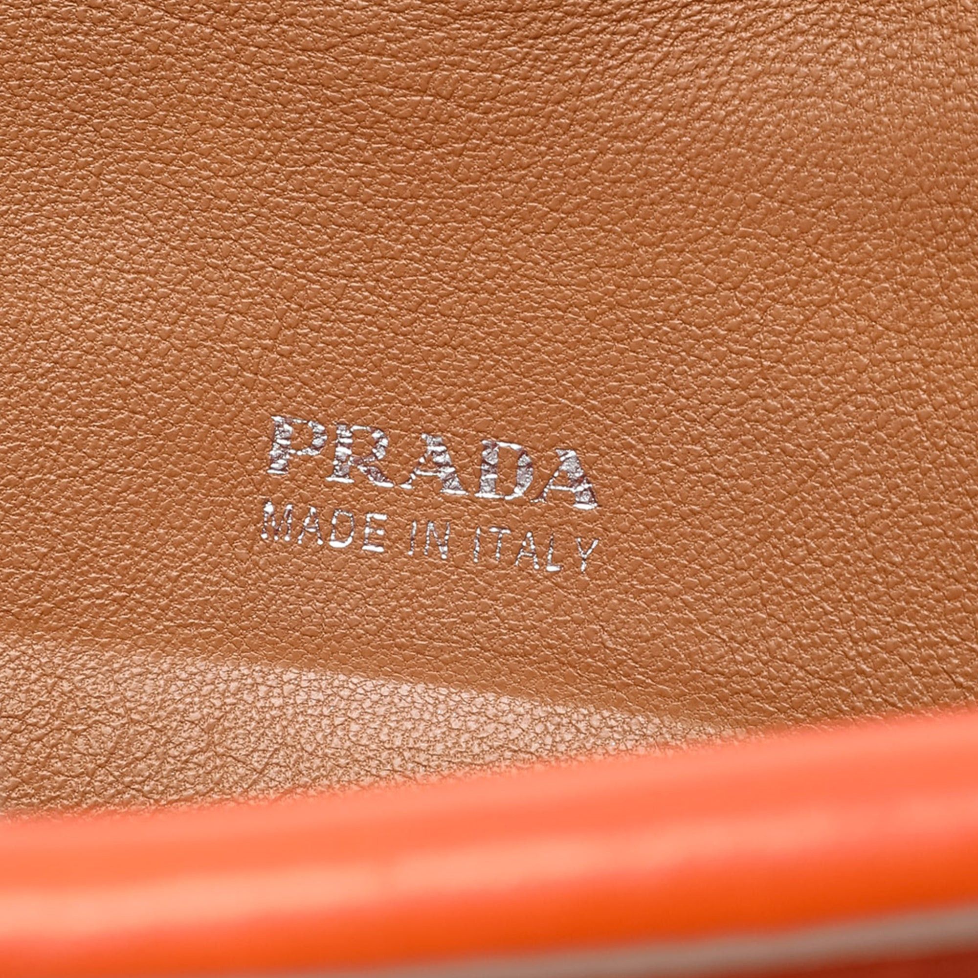 Prada Soft Calf Double Turnlock Crossbody Size ONE SIZE - 6 Thumbnail