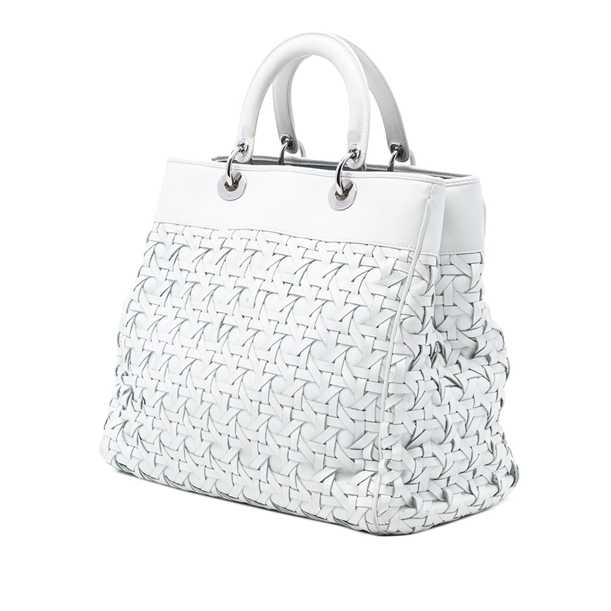 Dior Woven Lambskin Lady Dior Avenue Tote Size ONE SIZE - 2 Thumbnail