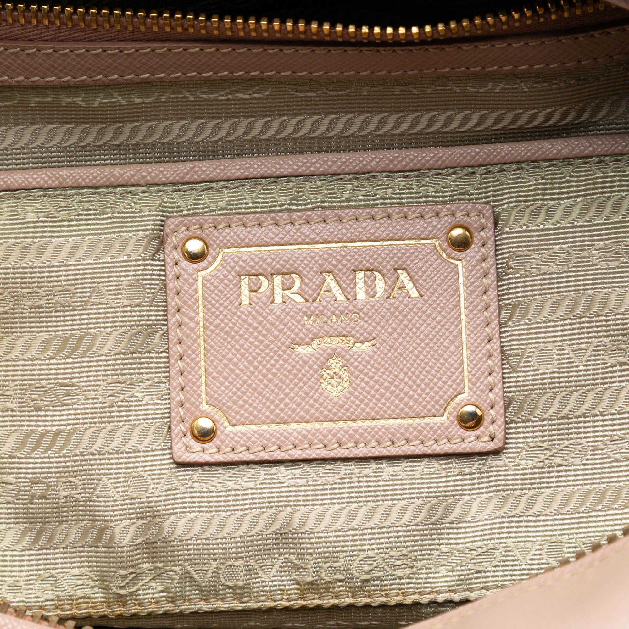 Prada Small Bicolor Saffiano Square Bauletto Satchel Size ONE SIZE - 5 Thumbnail