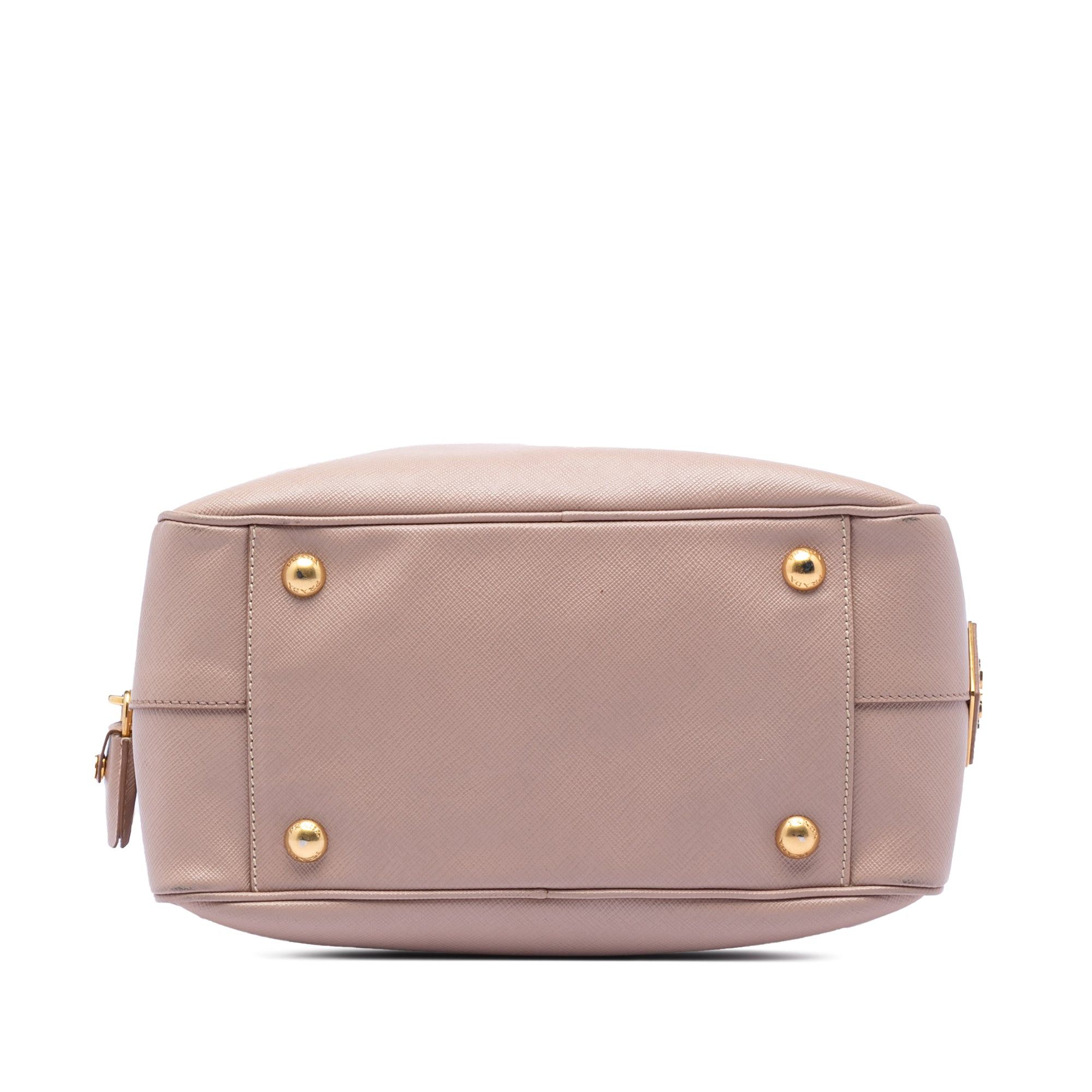 Prada Small Bicolor Saffiano Square Bauletto Satchel Size ONE SIZE - 3 Thumbnail