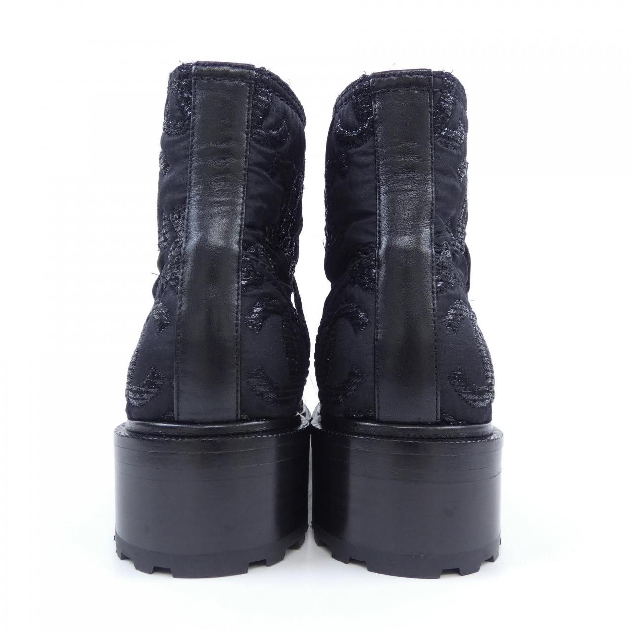 Chanel Chanel Chanel G35154Y55332 Tweed Grogram Boots Textile Shoes G35154Y55332 DUTY FREE for USA Size ONE SIZE - 5 Thumbnail