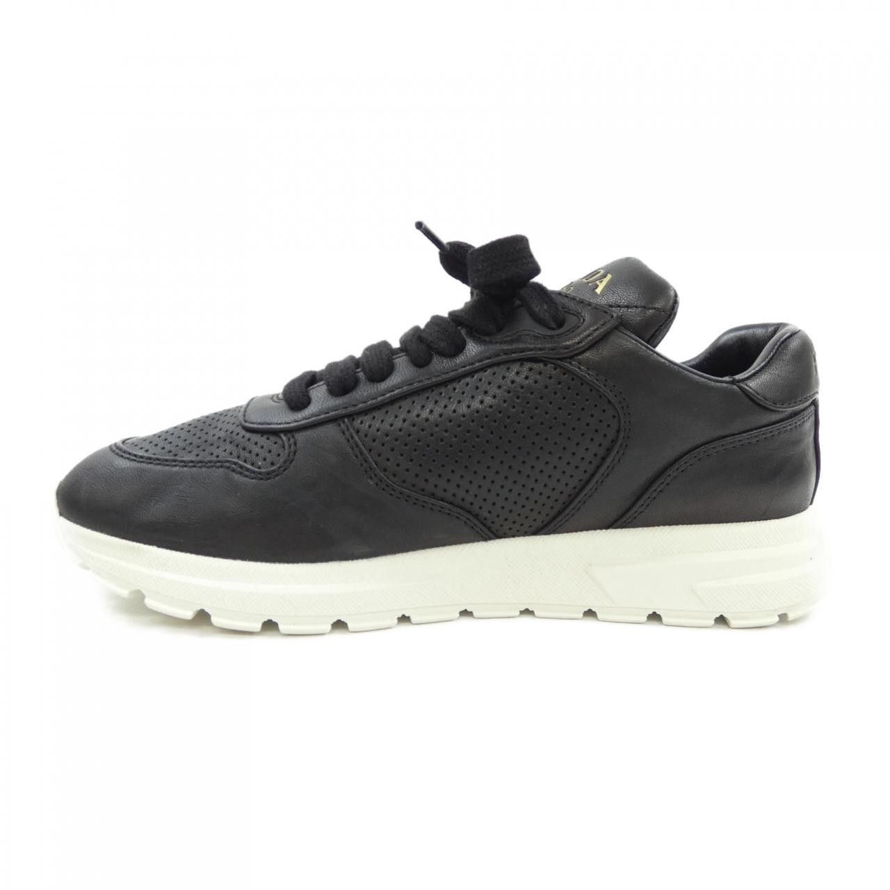 Prada Prada Prada 1E921N Lamb Leather Sneakers Leather Shoes 1E921N DUTY FREE for USA Size ONE SIZE - 2 Thumbnail