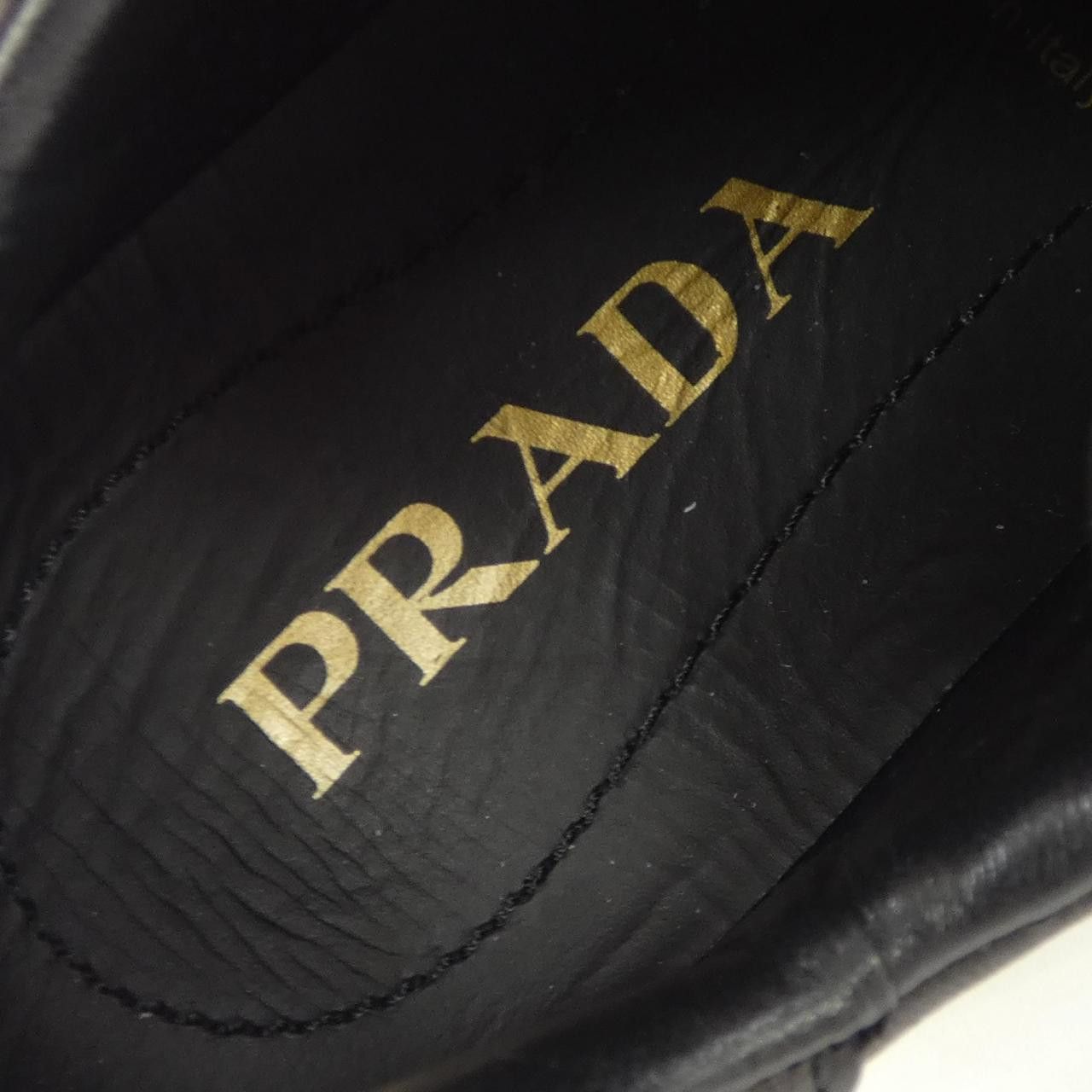 Prada Prada Prada 1E921N Lamb Leather Sneakers Leather Shoes 1E921N DUTY FREE for USA Size ONE SIZE - 6 Thumbnail