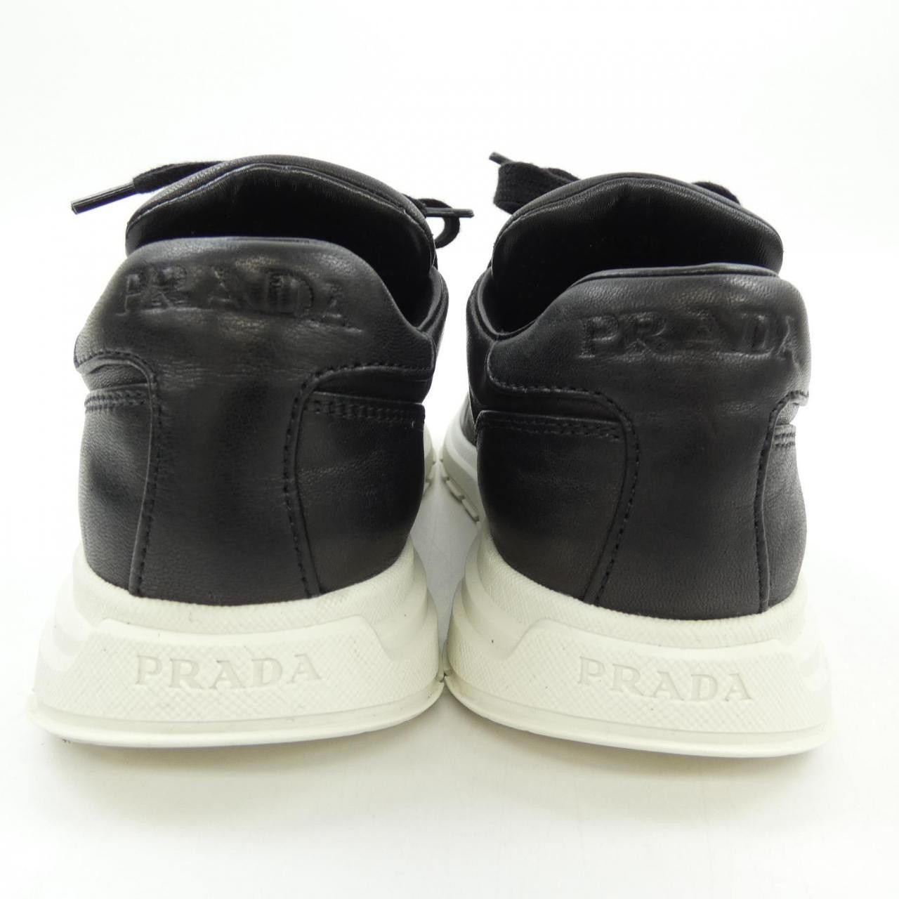 Prada Prada Prada 1E921N Lamb Leather Sneakers Leather Shoes 1E921N DUTY FREE for USA Size ONE SIZE - 5 Thumbnail
